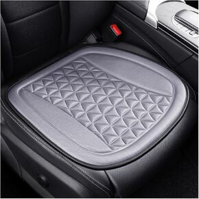 Car Seat Cushion, Memory Foam Comfort Automotive Driver Seat Protector Pad with Non Slip Bottom for Office Chair Home Use Men Women, Universal for SUV, Truck, RV, Van and More（Pink）
