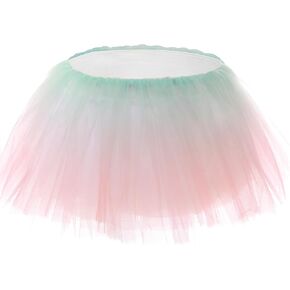 Tutu Girls Toddler 4 Layers Tulle Skirt Gradient Ballet Tutu Skirt for Baby Kids 1-9 Years