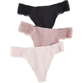 b.tempt'd Women's B Bare Thong Panty 3 Pack
