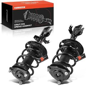 A-Premium Front Pair (2) Complete Strut and Coil Spring Assembly Compatible with Toyota Highlander 2020 2021 2022, AWD, Driver and Passenger Side