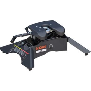 CURT 16140 A20 5th Wheel Hitch, 20,000 lbs, Black
