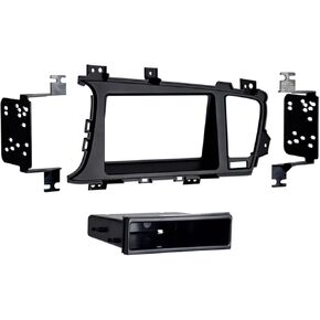 Metra Electronics 99-7345B Kia Optima 2011-UP Single/Double DIN Dash Fitment Kit with Pocket