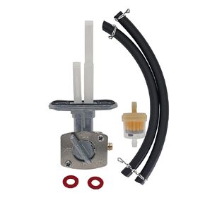Universal Fuel Valve Petcock Switch for Most Chinese Brands Compatible with Honda XR50 CRF50 Yamaha Kawasaki Suzuki 50cc 90cc 110cc 125cc Pit Dirt Bike ATV
