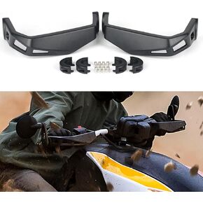Aluminum Handlebars Handguards Protector Kit for Can Am Ryker, Black Hand Guards Kit for Can-Am Ryker 600 900 Sport & Ryker Rally Edition All Models Accessories, Replace OEM#219400998