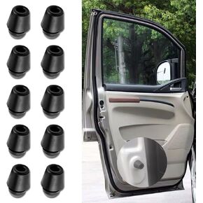 10Pcs Car Door Bumper Guards Door Shock Absorber, Rubber Car Door Slam Stopper for Front/Rear Door, Universal Car Accessories Bumpers for Car Door Guard from Shock