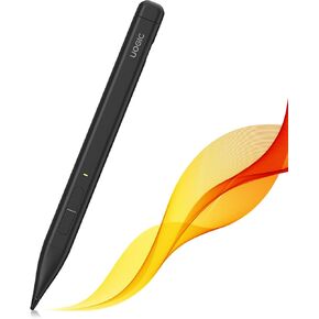 Slim Pen 2 for Microsoft Surface with 4096 Pressure,Palm Rejection,Faster Charge Compatible with Surface Pro 9/8/7/6/5/4/3/X,Surface Go 3/2/1,Surface Book 3/2/1,Laptop 1-3,Surface Studio 2+/2/1,Black