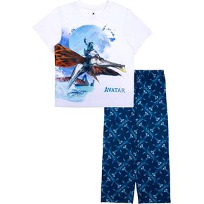 Avatar Boys' 2-Piece Loose-fit Pajama Set