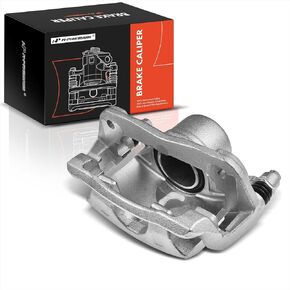 A-Premium Disc Brake Caliper Assembly with Bracket Compatible with Select Honda Models - CR-V 2002-2004, Element 2003-2011 - Front Right Passenger Side