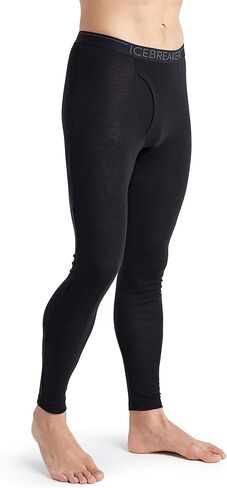 Icebreaker Men's Standard 175 Everyday Cold Weather Leggings-Wool Base Layer Thermal Pants with Fly in Saudi Arabia