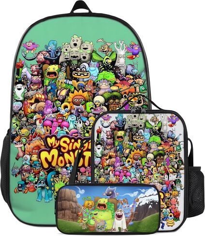 3Pcs Backpack Sets Lightweight adjustable travel Backpacks 17 inches in Saudi Arabia