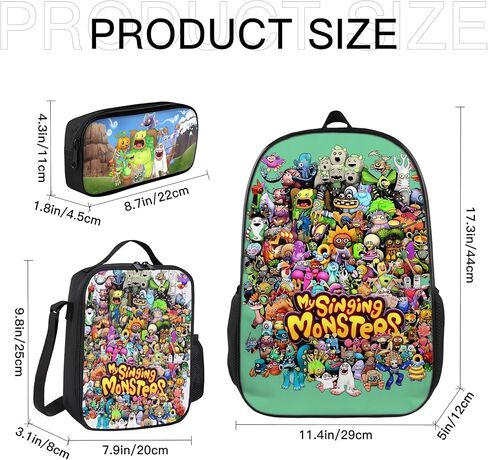 3Pcs Backpack Sets Lightweight adjustable travel Backpacks 17 inches in Saudi Arabia