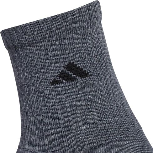 جوارب Adidas للأطفال للأولاد والبنات مبطنة بزاوية مخططة (6 أزواج) in Kuwait