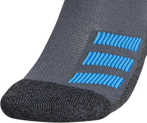 جوارب Adidas للأطفال للأولاد والبنات مبطنة بزاوية مخططة (6 أزواج) in Kuwait