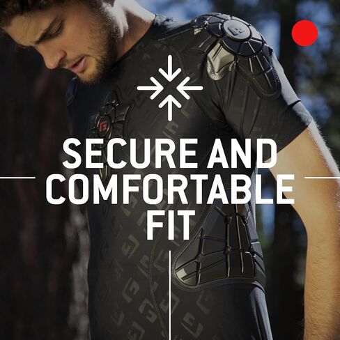 G-Form Pro-X Padded Compression Shirt, Black Logo, Adult in Saudi Arabia
