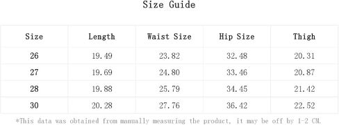 SweatyRocks Women's High Waist Ripped Raw Hem Skinny Denim Bermuda Shorts with Pocket in Saudi Arabia