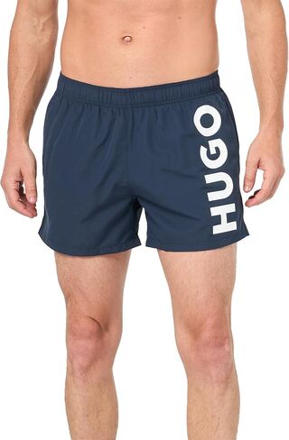 HUGO Men's Vertical Logo Swim Trunks in Saudi Arabia