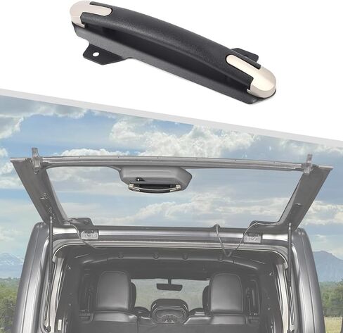 Rear Window Grip Handle for JL, 1 Pack Tailgate Rear Glass Grab Handle Compatible with Jeep Wrangler JL 4xe 2018-2025 in Saudi Arabia