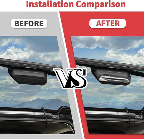 Rear Window Grip Handle for JL, 1 Pack Tailgate Rear Glass Grab Handle Compatible with Jeep Wrangler JL 4xe 2018-2025 in Saudi Arabia