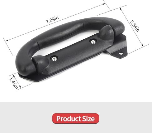 for JL Rear Window Grab Handle, 1PC Tailgate Window Grip Handle Fit for Jeep Wrangler JL JLU 4XE 2018-2025 in Saudi Arabia