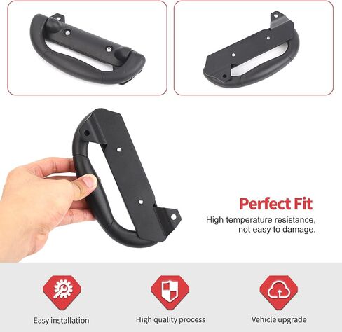 for JL Rear Window Grab Handle, 1PC Tailgate Window Grip Handle Fit for Jeep Wrangler JL JLU 4XE 2018-2025 in Saudi Arabia