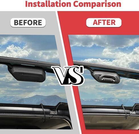 for JL Rear Window Grab Handle, 1PC Tailgate Window Grip Handle Fit for Jeep Wrangler JL JLU 4XE 2018-2025 in Saudi Arabia