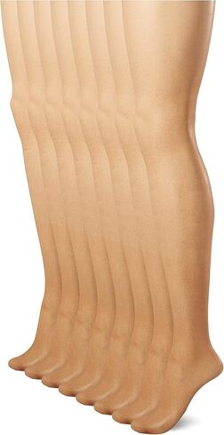 جوارب طويلة عادية للنساء من ليجز Pq0j95، 8 أزواج in Kuwait