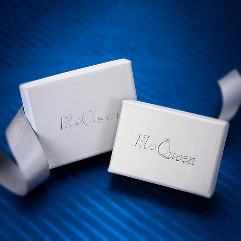 أقراط حلقية صغيرة من الفضة الإسترلينية عيار 925 من EleQueen CZ ذهبية اللون للنساء والفتيات in Kuwait