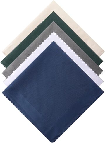 Handkerchiefs for men, Assorted Solid Color Pocket Square Hankies Handkerchief in Saudi Arabia
