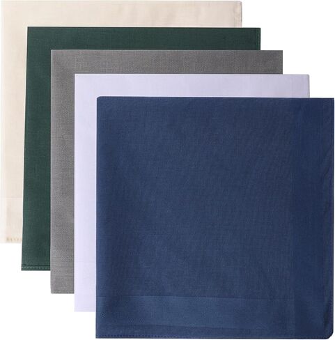 Handkerchiefs for men, Assorted Solid Color Pocket Square Hankies Handkerchief in Saudi Arabia