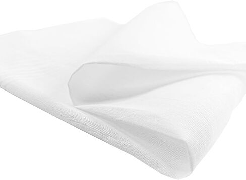 White Handkerchiefs Cotton 12 Pack 13 Pack Satin Hankies for Men, 16 inch with Nice Package in Saudi Arabia