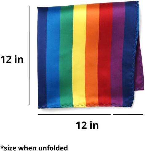 tiemart Striped Pocket Square in Saudi Arabia