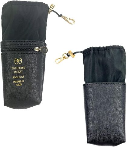 (عبوتان) 2 في 1 حقيبة نظارات مزدوجة كبيرة الحجم تناسب معظم النظارات والنظارات الشمسية للرجال والنساء in Kuwait