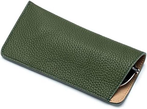 Glasses Case Leather Glasses Storage Box Soft Glasses Storage Bag for Spectacles and Sunglasses Storage in Kuwait