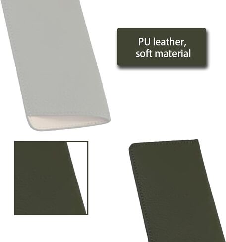 Glasses Case Leather Glasses Storage Box Soft Glasses Storage Bag for Spectacles and Sunglasses Storage in Kuwait