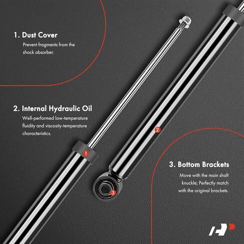 A-Premium Rear Pair (2) Shock Absorber Compatible with Hyundai Santa Fe 2010-2012 & Kia Sorento 2011-2013, Driver and Passenger Side in Saudi Arabia