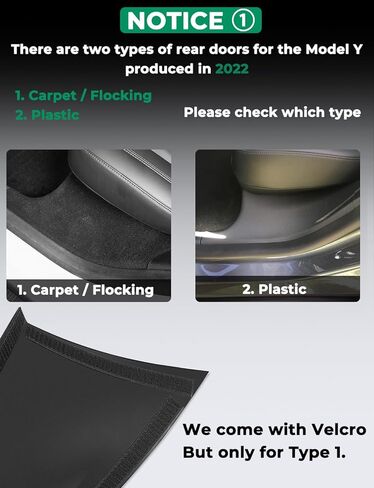 BMZX for Tesla Model Y 2021 2022 2023 2024(5 Seater) Door Sill Protector(2 PCS Rear Door Sills) Carbon Fiber Door Sill Scuff Plate Edge Guard(Not fit Model Y 7 Seater) in Kuwait