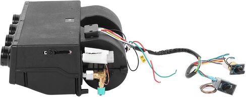 Air Conditioning Evaporator,12V Auto Heater Cooler Air Conditioning Evaporator Underdash Heating Cooling Thermostat 3 Speed 600CFM Universal Compatible with Car Truck in Saudi Arabia