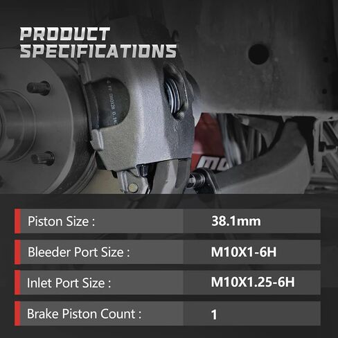 Rear Driver Brake Calipers ROADFAR for 2001-2003 for Acura CL,1999-2008 for Acura TL,2003-2008 2009 2010 2011 for Honda Element in Saudi Arabia