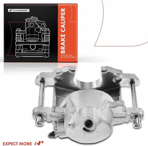 A-Premium Disc Brake Caliper Assembly Without Bracket Compatible with Select Chevy, Cadillac, Buick, GMC, Pontiac and Oldsmobile Models - Impala, Camaro, Caprice, LeSabre, Riviera - Front Driver in Saudi Arabia