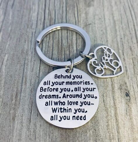 Sweet 16 Inspirational Keychain, Sweet Sixteen Jewelry Birthday Gift for Girls in Saudi Arabia