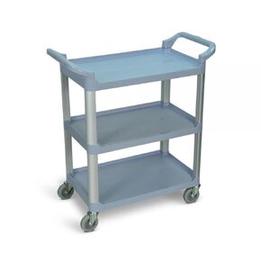 Luxor 373-SC12-G Serving Cart - Three Shelves