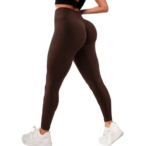 Scrunch Butt Leggings for Women Amplify Contour Legging Seamless Yoga Pants Workout Gym Booty Lifting Tights