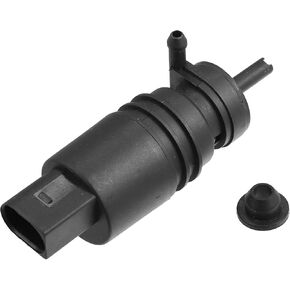 ACROPIX Windshield Washer Motor Pump with Grommet Fit for Honda Pilot 2009-2011 76806SZAA01 - Pack of 1 Black