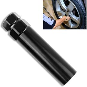 7 Spline Lug Nut Socket,Wheel Lock Key Replacement for Aftermarket 7 Spline Lug Nut,Wheel Lock Removal Tool for 19 mm(3/4 Inch)&21 mm(13/16 Inch) Hex Socket Wrench (7 Spline)