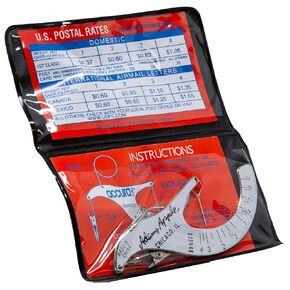 Hand-Held Postal Scale - Compact Portable Analog Detection Device - Grams and Ounces
