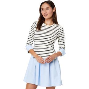 فستان نسائي قصير من نسيج مخطط من English Factory وفستان أكسفورد قصير in Kuwait