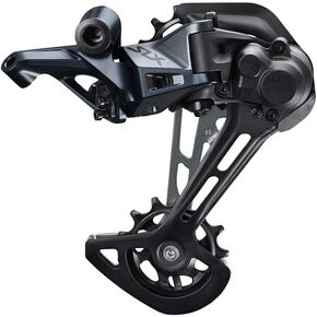 Shimano SLX RD-M7100 SLX 12-speed rear derailleur, Shadow+, SGS, for single,Black