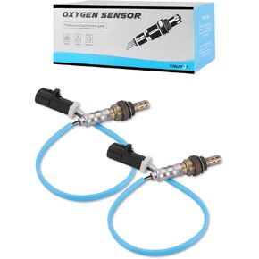 15716 15717 15718 Upstream Downstream Oxygen O2 Sensor 2pcs for 1990-2011 Ford F150 F250 F350 Ranger Expedition Explorer Escape, Mazda Tribute, Mercury Cougar, Lincoln Aviator, Jaguar S-Type