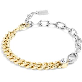 Coach Women's Signature Mixed Chain Bracelet