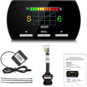 Throttle Response Controller 14 Drive Modes Throttle Controller MAIMEIMI Electronic Racing Accelerator Compatible for Dodge Ram 1500 New Body Style,Jeep Wrangler JL Gladiator JT,Nissan Titan Trucks